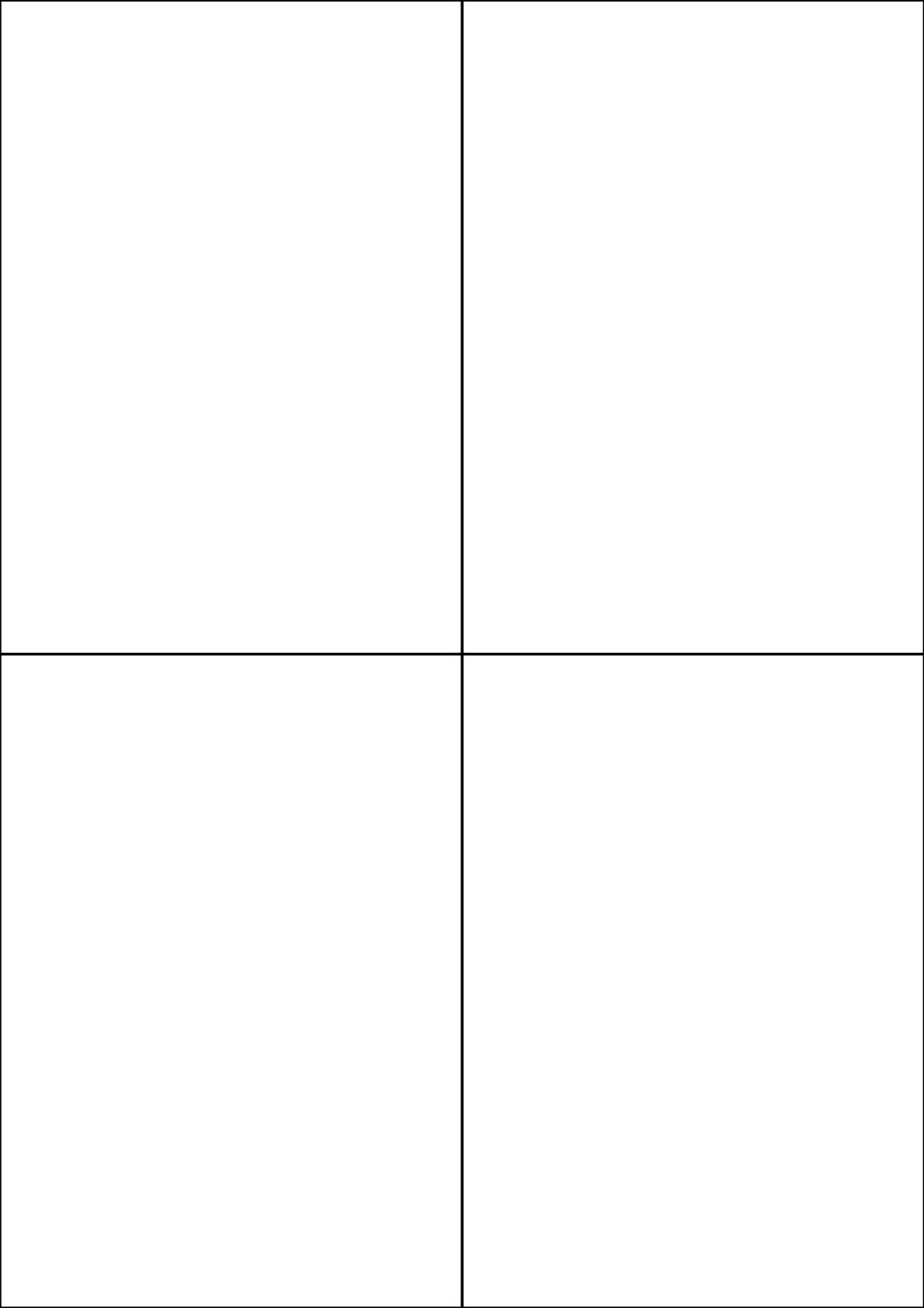 Rectangle Sticker Labels 147.6mm x 105mm