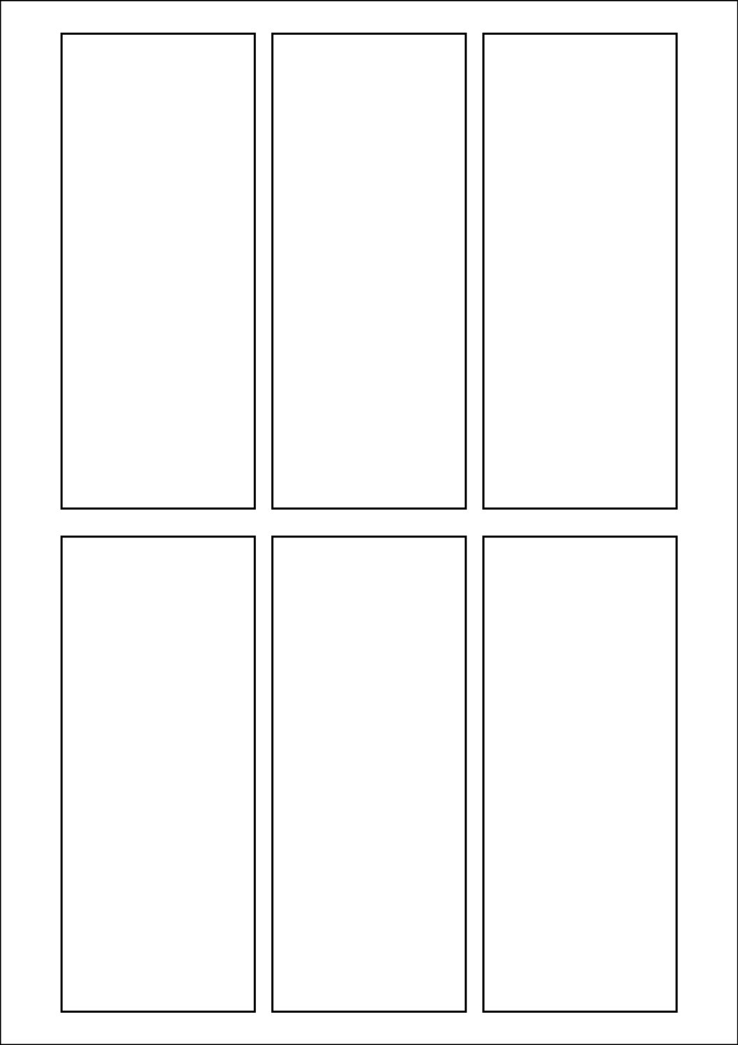 Rectangle Sticker Labels 135mm x 55mm