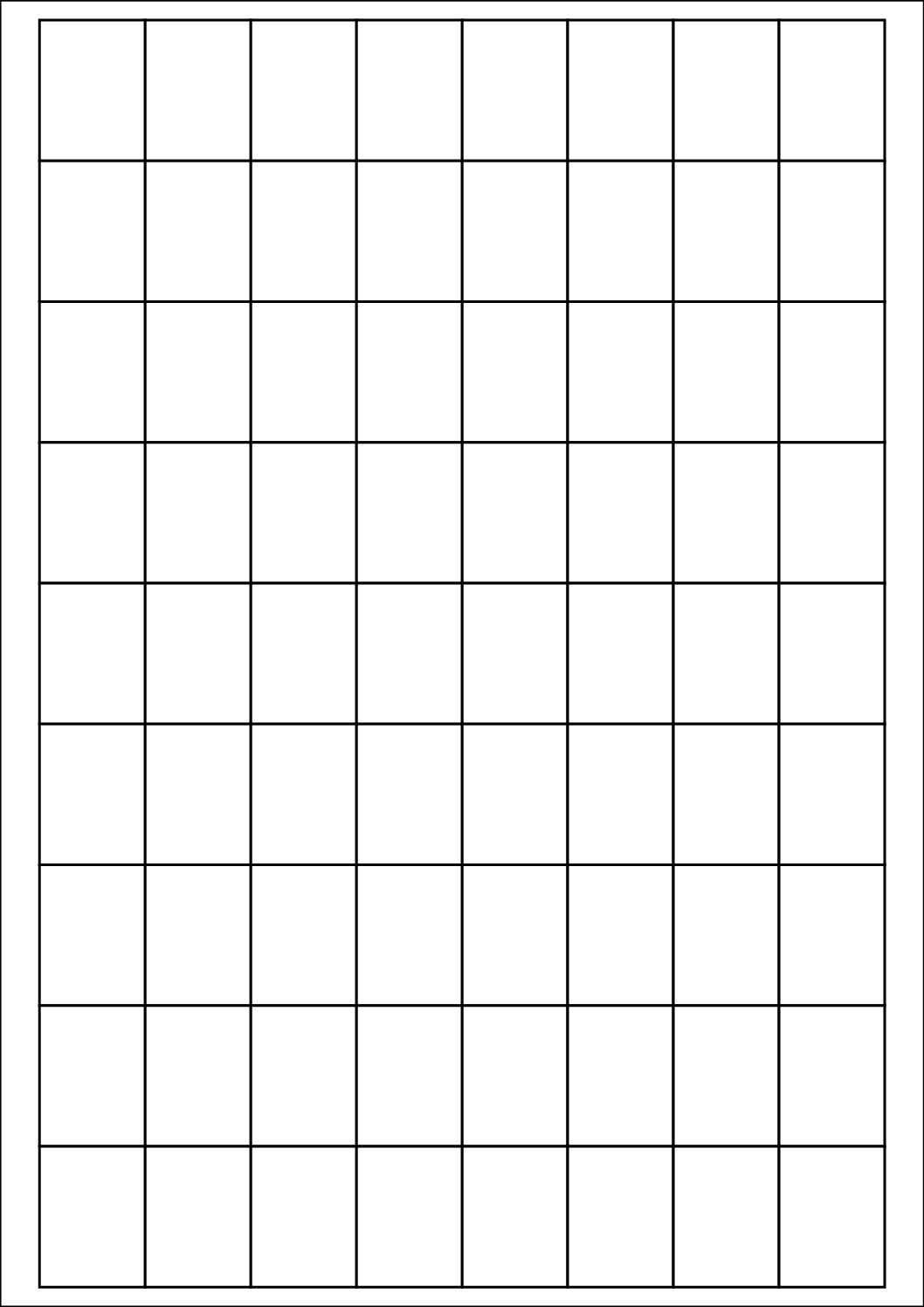 Rectangle Sticker Labels 32mm x 24mm